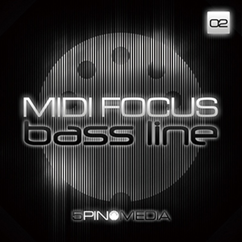 5PIN MEDIA MIDI FOCUS - BASS LINE(オンライン納品)(2時間以内に納品)