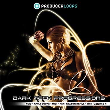 PRODUCER LOOPS DARK TECH PROGRESSIONS VOL 1(オンライン納品)(2時間以内に納品)
