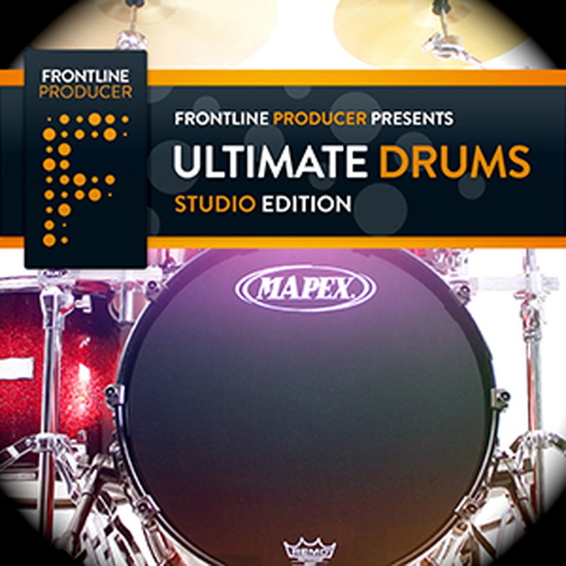 FRONTLINE PRODUCER ULTIMATE DRUMS - STUDIO EDITION(オンライン納品)(2時間以内に納品)
