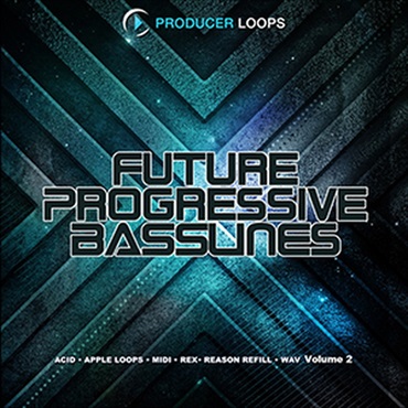 PRODUCER LOOPS FUTURE PROGRESSIVE BASSLINES VOL 2(オンライン納品)(2時間以内に納品)