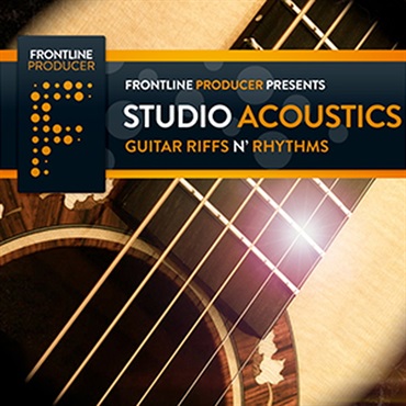 FRONTLINE PRODUCER STUDIO ACOUSTICS - GUITAR RIFFS N' RHYTHMS(オンライン納品)(2時間以内に納品)
