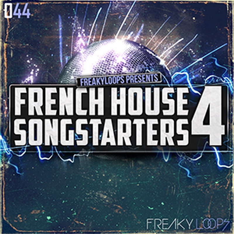 FREAKY LOOPS FRENCH HOUSE SONGSTARTERS VOL.4(オンライン納品)(2時間以内に納品)