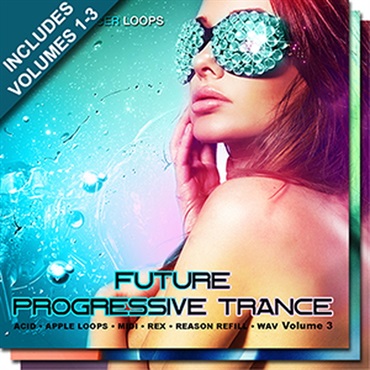 PRODUCER LOOPS FUTURE PROGRESSIVE TRANCE BUNDLE (VOLS 1-3)(オンライン納品)(2時間以内に納品)