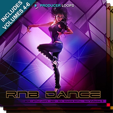 PRODUCER LOOPS RNB DANCE BUNDLE (VOLS 4-6)(オンライン納品)(2時間以内に納品)