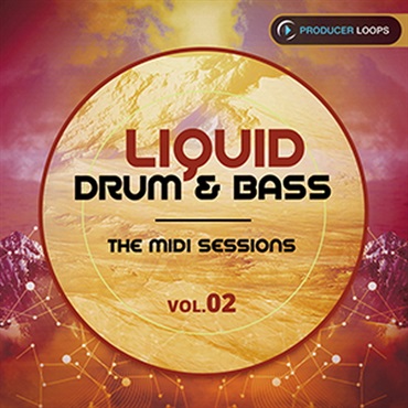 PRODUCER LOOPS LIQUID DRUM  BASS THE MIDI SESSIONS VOL 2(オンライン納品)(2時間以内に納品)