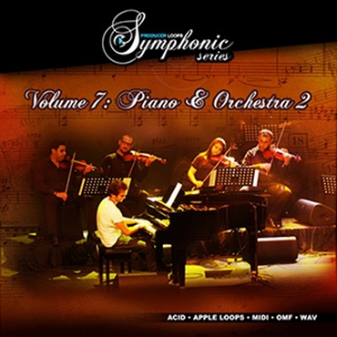 PRODUCER LOOPS SYMPHONIC SERIES VOL 7 PIANO  ORCHESTRA 2(オンライン納品)(2時間以内に納品)