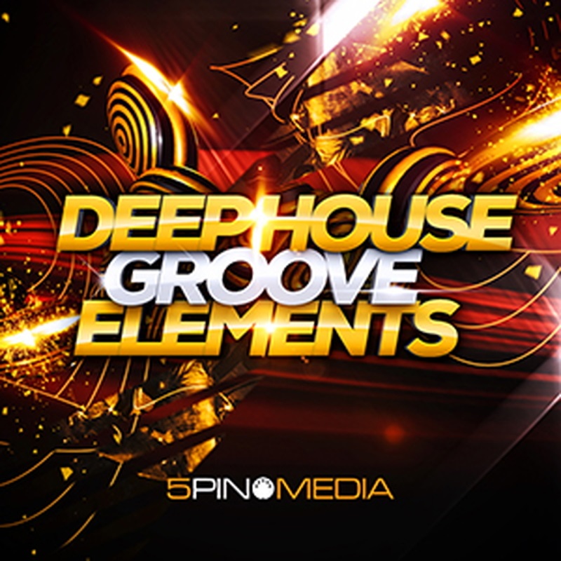 5PIN MEDIA DEEP HOUSE GROOVE ELEMENTS(オンライン納品)(2時間以内に納品)