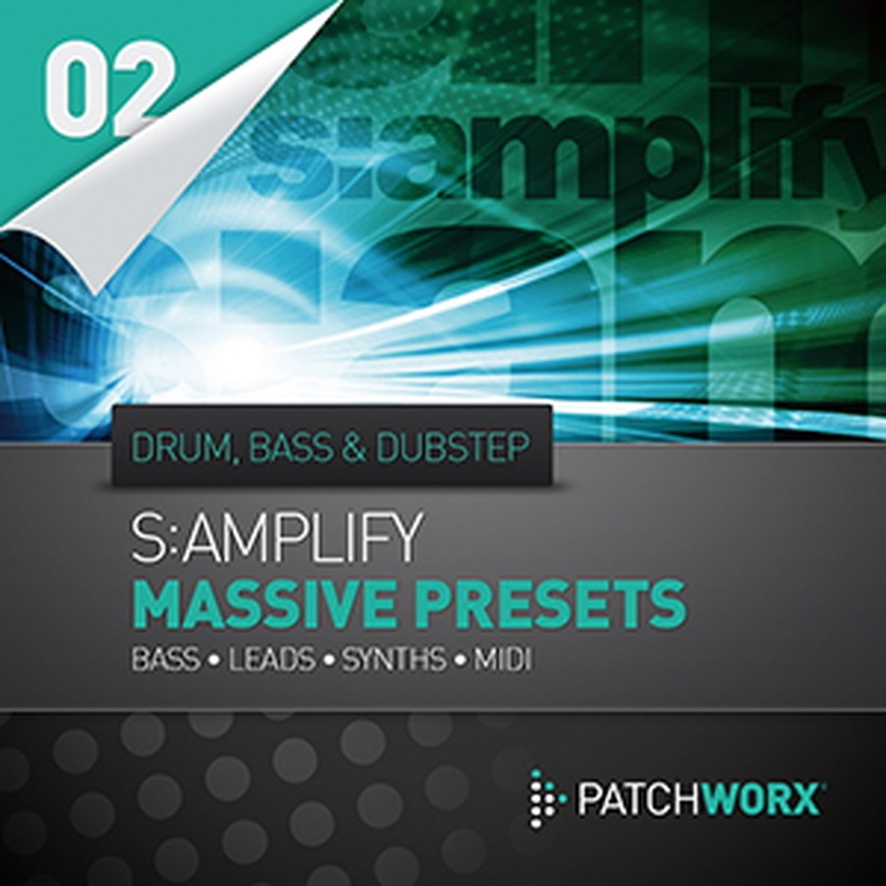 LOOPMASTERS S:AMPLIFY DRUM n BASS&DUBSTEP-NI MASSIVE PRESETS(オンライン納品)(2時間以内に納品)