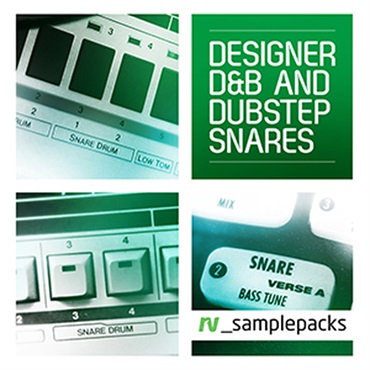 RV_samplepacks DESIGNER D&B AND DUBSTEP SNARES(オンライン納品)(2時間以内に納品)