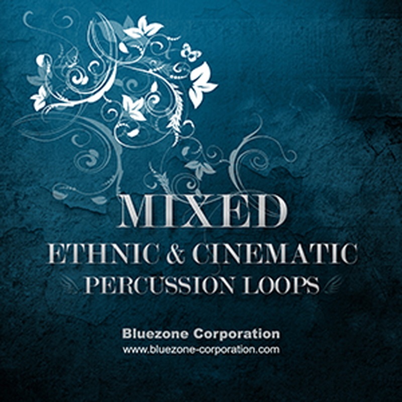 BLUEZONE MIXED ETHNIC & CINEMATIC PERCUSSION LOOPS(オンライン納品)(2時間以内に納品)