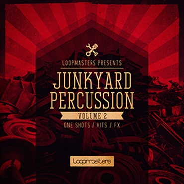 LOOPMASTERS JUNKYARD PERCUSSION VOL. 2(オンライン納品)(2時間以内に納品)