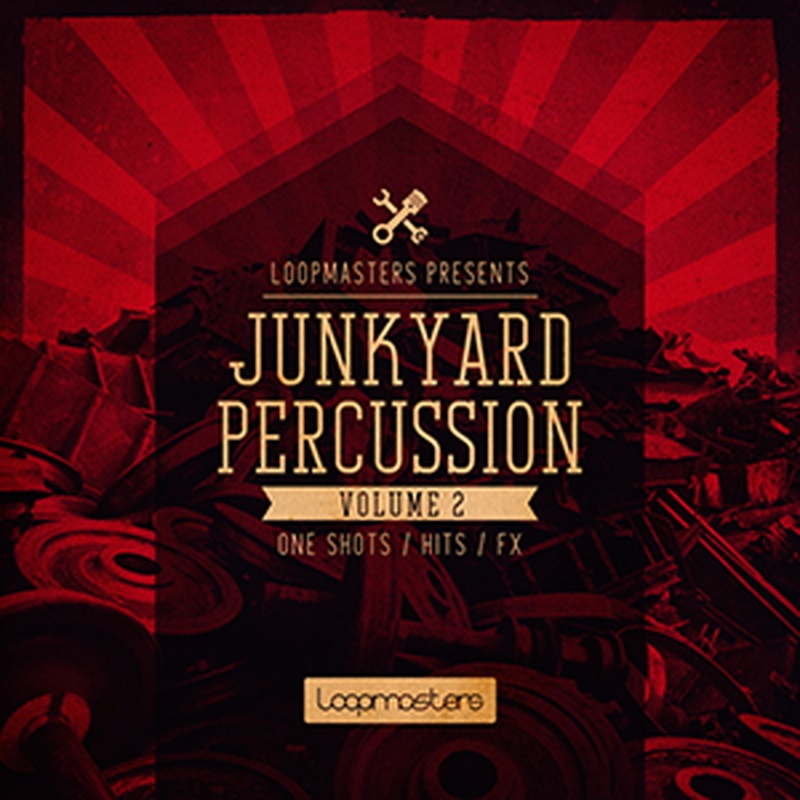 LOOPMASTERS JUNKYARD PERCUSSION VOL. 2(オンライン納品)(2時間以内に納品)