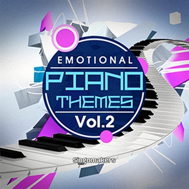 SINGOMAKERS EMOTIONAL PIANO THEMES VOL. 2(オンライン納品)(2時間以内に納品)