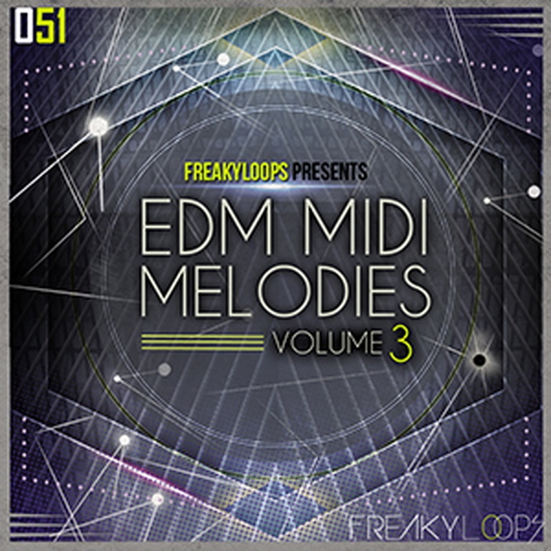 FREAKY LOOPS EDM MIDI MELODIES VOL. 3(オンライン納品)(2時間以内に納品)