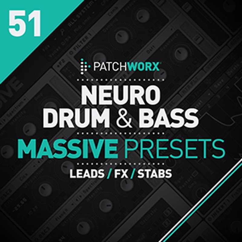 LOOPMASTERS NEURO DRUM & BASS MASSIVE PRESETS(オンライン納品)(2時間以内に納品)