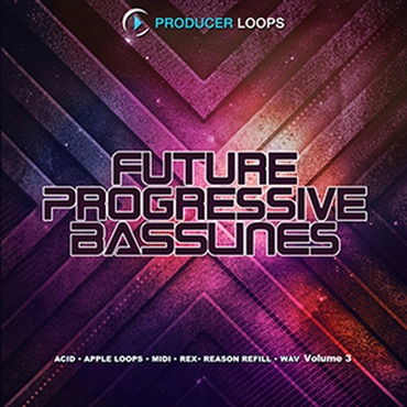 PRODUCER LOOPS FUTURE PROGRESSIVE BASSLINES VOL 3(オンライン納品)(2時間以内に納品)