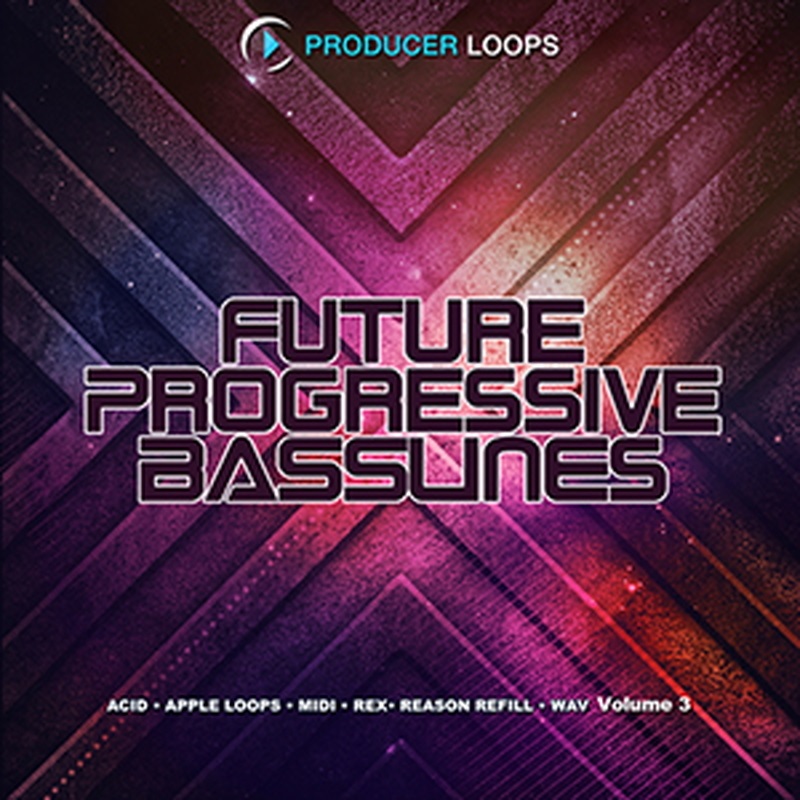 PRODUCER LOOPS FUTURE PROGRESSIVE BASSLINES VOL 3(オンライン納品)(2時間以内に納品)