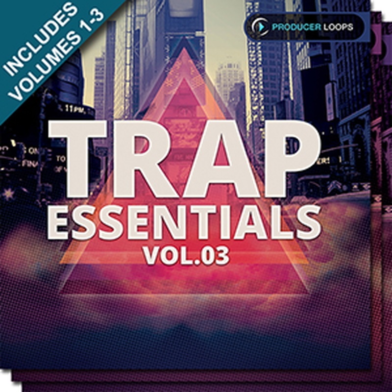 PRODUCER LOOPS TRAP ESSENTIALS BUNDLE (VOLS 1-3)(オンライン納品)(2時間以内に納品)