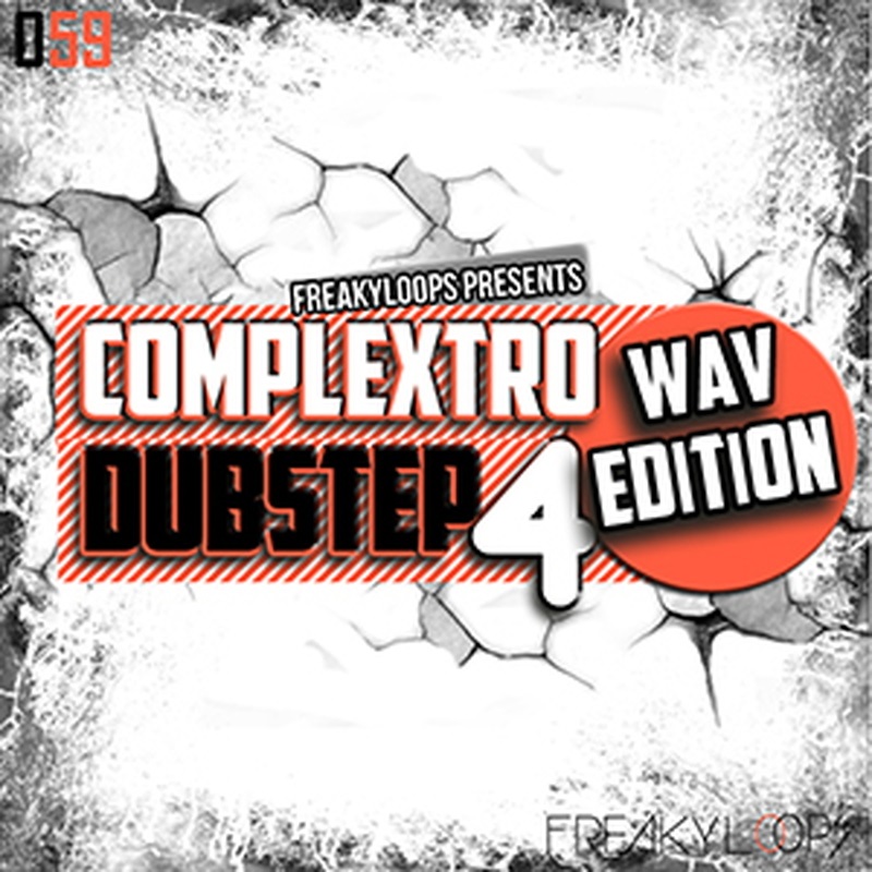 FREAKY LOOPS COMPLEXTRO & DUBSTEP - WAV EDITION 4(オンライン納品)(2時間以内に納品)
