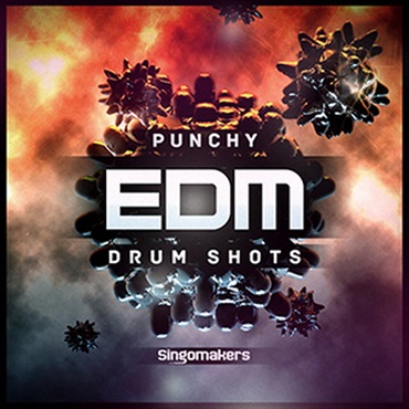 PUNCHY EDM DRUM SHOTS(オンライン納品)(2時間以内に納品)