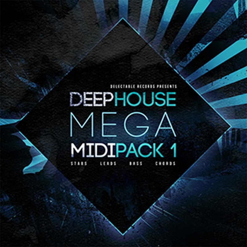 DELECTABLE RECORDS DEEP HOUSE MEGA MIDI PACK 1(オンライン納品)(2時間以内に納品)