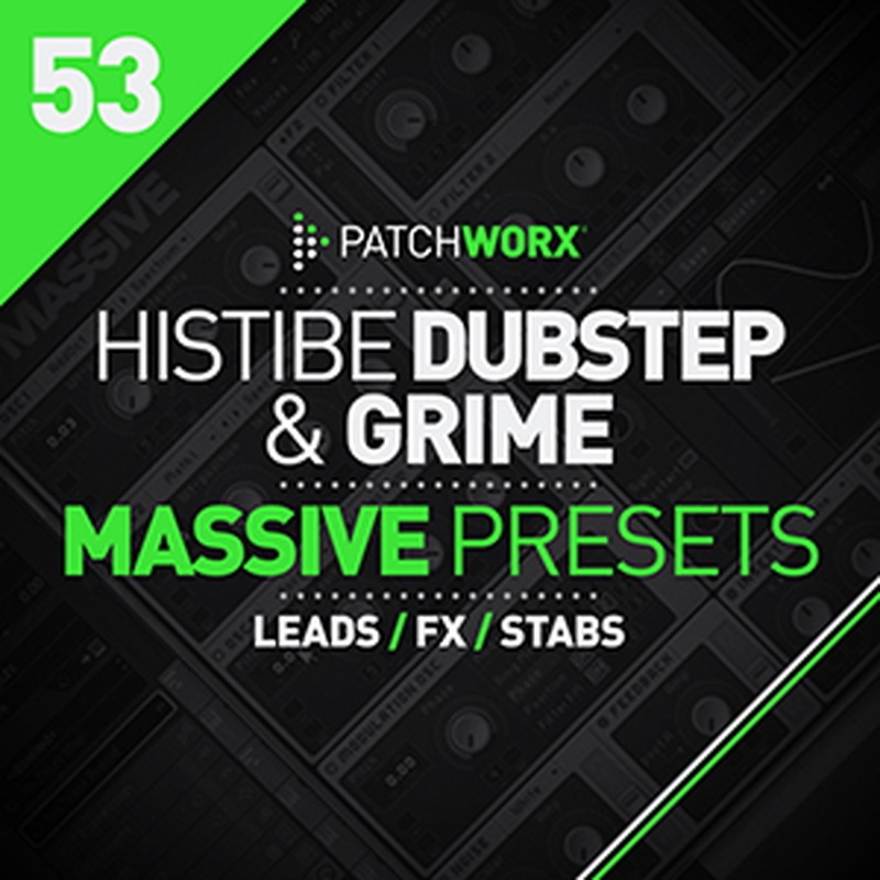LOOPMASTERS HISTIBE DUBSTEP AND GRIME MASSIVE PRESETS(オンライン納品)(2時間以内に納品)