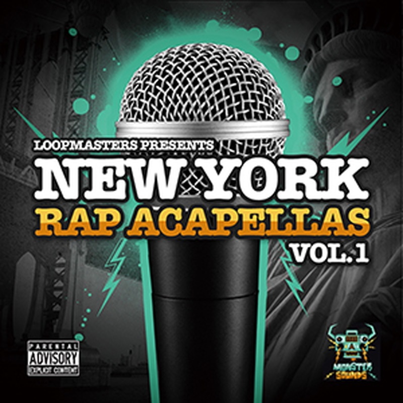 MONSTER SOUNDS NEW YORK RAP ACAPELLAS VOL.1(オンライン納品)(2時間以内に納品)