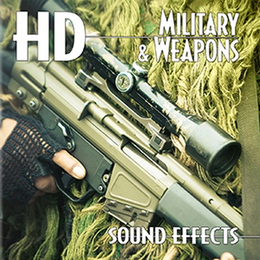 SOUND IDEAS 【サウンドイデアマンスリーセール！】HD MILITARY & WEAPONS(オンライン納品)(2時間以内に納品)
