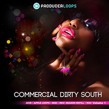 PRODUCER LOOPS COMMERCIAL DIRTY SOUTH VOL.1(オンライン納品)(2時間以内に納品)