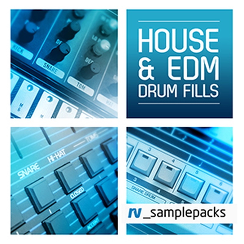 RV_samplepacks HOUSE & EDM DRUM FILLS(オンライン納品)(2時間以内に納品)