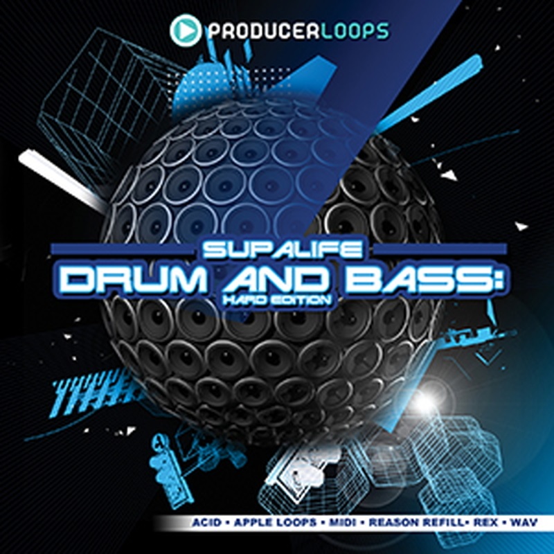 PRODUCER LOOPS SUPALIFE DRUM & BASS HARD EDITION(オンライン納品)(2時間以内に納品)