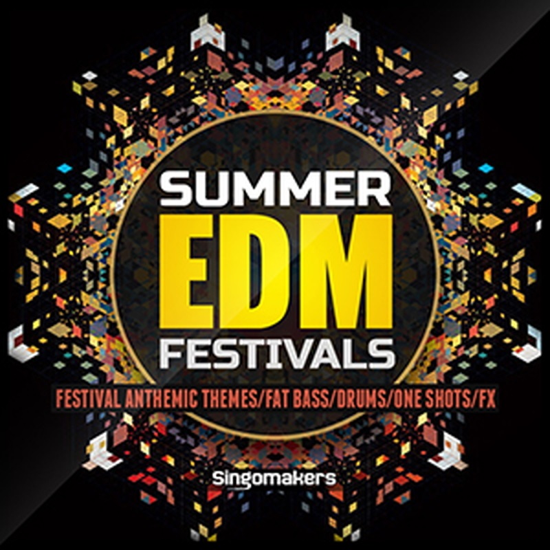SINGOMAKERS SUMMER EDM FESTIVALS(オンライン納品)(2時間以内に納品)