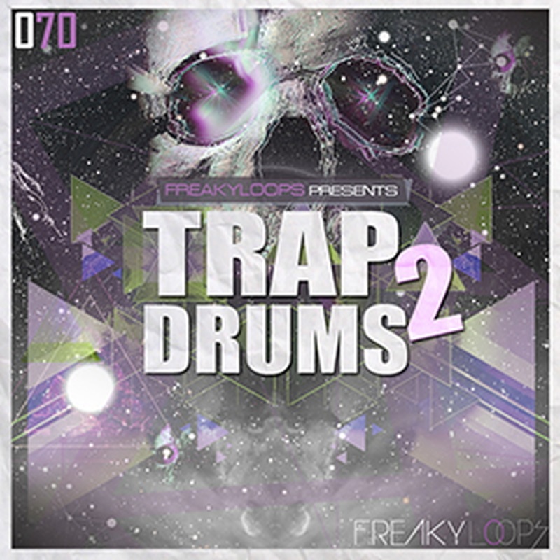 FREAKY LOOPS TRAP DRUMS 2(オンライン納品)(2時間以内に納品)