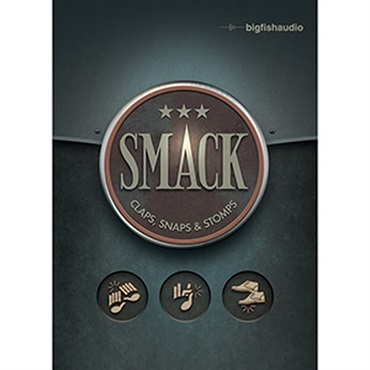 BIG FISH AUDIO 【ビッグフィッシュオーディオクリスマスセール！】SMACK: CLAPS， SNAPS & STOMPS(オンライン納品)(2時間以内に納品)