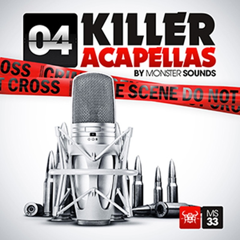 MONSTER SOUNDS KILLER ACAPELLAS 4(オンライン納品)(2時間以内に納品)