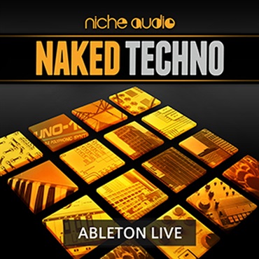 NICHE AUDIO NAKED TECHNO ABLETON(オンライン納品)(2時間以内に納品)