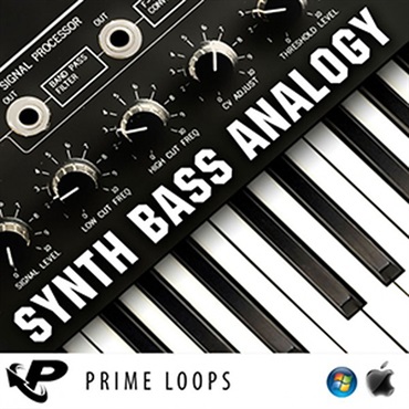 PRIME LOOPS MULTI SYNTH BASS ANALOGY(オンライン納品)(2時間以内に納品)