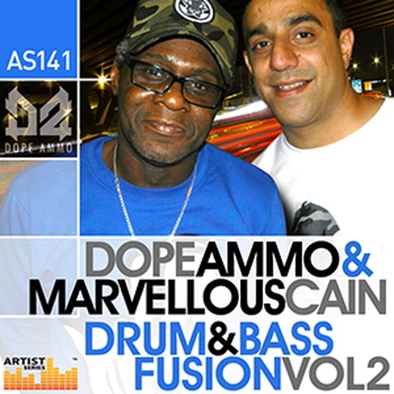 LOOPMASTERS DOPE AMMO& MARVELLOUS CAIN- DRUM & BASS FUSION V2(オンライン納品)(2時間以内に納品)