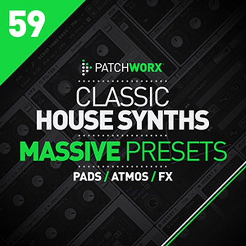LOOPMASTERS CLASSIC HOUSE SYNTHS - MASSIVE PRESETS(オンライン納品)(2時間以内に納品)