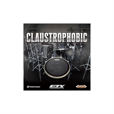 TOONTRACK 【SD3やEZシリーズ、拡張音源が最大40%OFF！】EZX CLAUSTROPHOBIC [EZdrummer用拡張音源](オンライン納品)(2時間以内に納品)