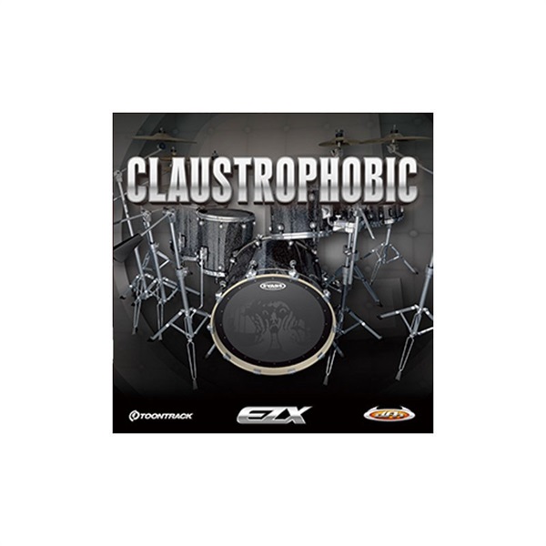 TOONTRACK 【SD3やEZシリーズ、拡張音源が最大40%OFF！】EZX CLAUSTROPHOBIC [EZdrummer用拡張音源](オンライン納品)(2時間以内に納品)