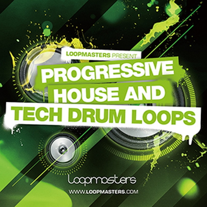 LOOPMASTERS PROGRESSIVE HOUSE AND TECH DRUM LOOPS(オンライン納品)(2時間以内に納品)