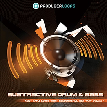PRODUCER LOOPS SUBTRACTIVE DRUM & BASS VOL.1(オンライン納品)(2時間以内に納品)
