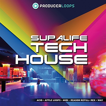 PRODUCER LOOPS SUPALIFE TECH HOUSE(オンライン納品)(2時間以内に納品)