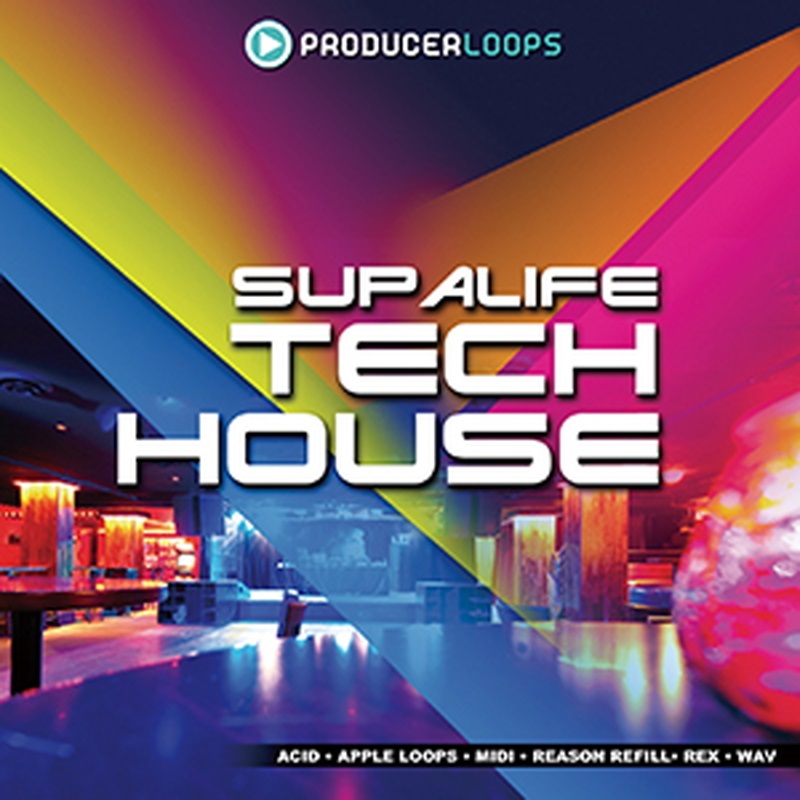 PRODUCER LOOPS SUPALIFE TECH HOUSE(オンライン納品)(2時間以内に納品)