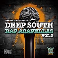 【厳選サンプルパック・シンセプリセットが約40%OFF！】DEEP SOUTH RAP ACAPELLAS VOL.2(オンライン納品)(2時間以内に納品)