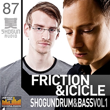 LOOPMASTERS FRICTION&ICICLE -SHOGUN AUDIO DnB 1(オンライン納品)(2時間以内に納品)