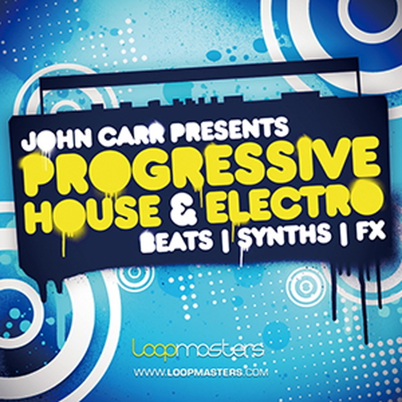 LOOPMASTERS JOHN CARR PRESENTS PROGRESSIVE HOUSE AND ELECTRO(オンライン納品)(2時間以内に納品)