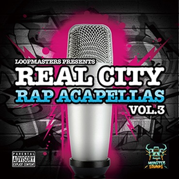 MONSTER SOUNDS REAL CITY RAP ACAPELLAS VOL. 3(オンライン納品)(2時間以内に納品)