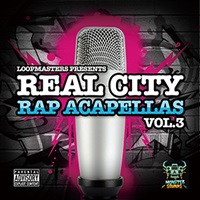 【厳選サンプルパック・シンセプリセットが約40%OFF！】REAL CITY RAP ACAPELLAS VOL. 3(オンライン納品)(2時間以内に納品)